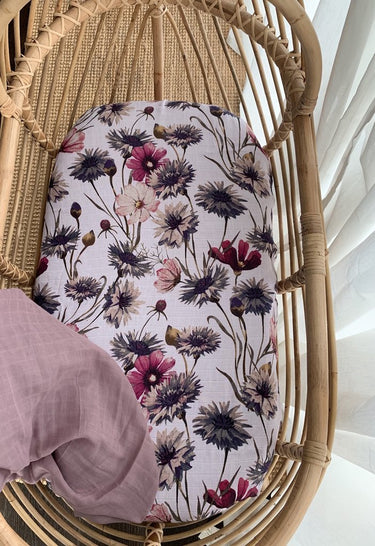 All About Aster Muslin Sheets - Bassinet